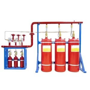 Asenware Fire Suppression System Factory Sale FM200 Gas Suppression System With Automatic Control System Internet cabinet Type