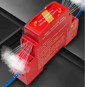 Auto Heat Sensing Aerosol Fire Extinguishing Device for Electrical Cabinets and Server Rooms