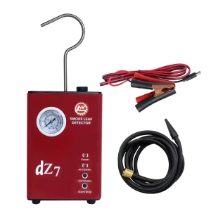 Auto Pipe Leakage Detector Mini High Quality Test Tool 12V Smoke Machine with Pressure Gauge
