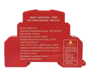 Automatic Aerosol Fire Extinguisher, Auto Induction Fire Suppression Device for Car Engine & Distribution Cabinet