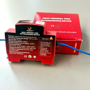 Automatic Aerosol Fire Extinguishing Device Fire Protection Equipment Wall mounted Aerosol Fire Extinguishing With Custom