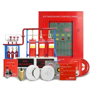 Automatic Control Hfc227ea Fire Suppression System FM200 Fire Suppression System