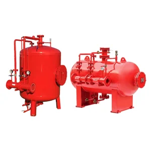 Automatic Fire Suppression System Including Foam Tank and FM200 System