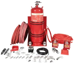 Automatic Fire Suppression System for Mining Machines and Vehicles with Dry Powder Foam Water Mist Extinguishers CE Certified