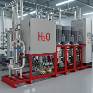 Automatic High Pressure Steel Water Mist Fire Suppression System for Data Center Fire Fighting ISO 14001 Certified