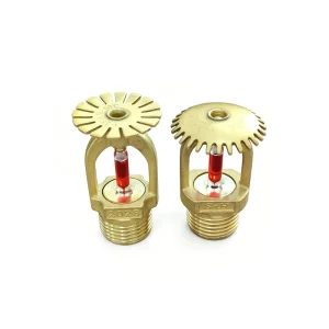 Automatic Spraying Device 68 Degree Atomization All Brass Fire Sprinkler Drooping Type Sprinkling Water