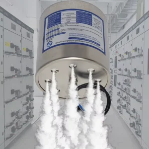 Automatic Steel Aerosol Fire Suppression Device 250g Wall Mounted Class C Fire Extinguishers Safety Equipment