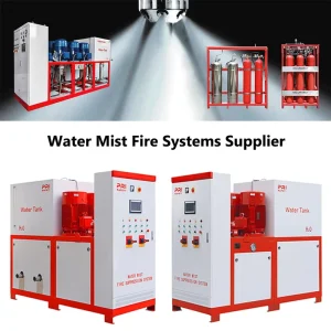 Automatic Water Mist Fire Suppression System for Control Room