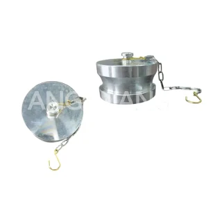 BS 336 End Cap Durable Aluminum Alloy Firefighting Equipment Accessories 1.5/2/2.5inch for Class A & B Fires