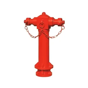 BS14384 EN Ductile Iron 2-Way British Wet Pillar Fire Hydrant 1.5 Inch Outdoor Accessory Firefighting Equipment