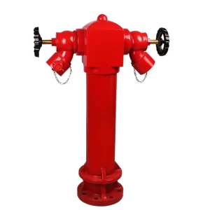 BS750 Standard Fire Hydrant 4 Inch Flange Two Way Above Ground Fire Hydrant with BS Coupling