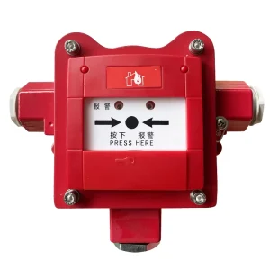 BSC8502Ex A Electrical Equipment Fire Sound and Light Alarm with Manual Fire Alarm Button