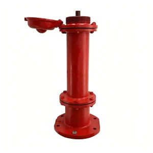 BangMei GOST 8220-85 Russian Style Underground Wet Barrel Fire Hydrant Uzbek Landing Gear Cast Iron Firefighting Valve for Class