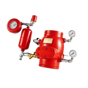 Bangmei Cast Iron Firefighting Equipment & Accessory Fire Fighting Alarm Check Valve Wet Alarm Valve Grooved Connection