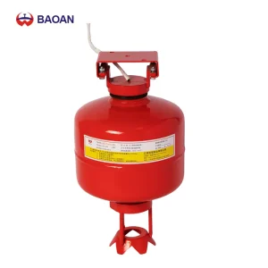 Baoan FFX-NCF CE Certified Cast Iron Non-stored Pressure Ultra-fine Dry Powder Fire Extinguisher Box White Flexible Fire