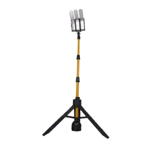 Battery Powered Rechargeable Outdoor Portable Site Lighting Tower for Emergency Rescue Sports Lighting