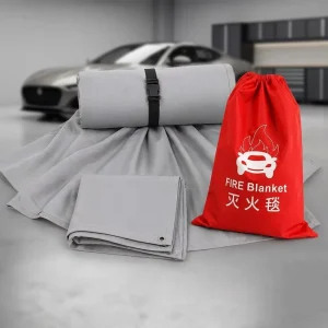 Best Seller Car Fire Blanket Portable Lightweight Emergency Fire Suppression Tool EN13501 Certified Car Fire Blanket