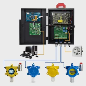 Bosean Ammonia Gas Detector Chicken Farms Alarm Alert Ammonia Gas Detector 4 20ma Addressable Fire Alarm Control Panel