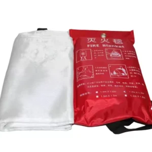 Braided Glass Fiber Fire Blanket with Smooth Surface for Fireplace Use