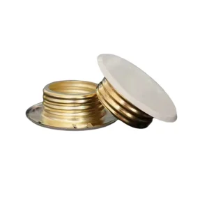 Brass Concealed Fire Sprinkler Escutcheon Plate Ceiling Sprinkler Cover Protector
