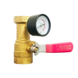 Brass End Water Test Valve Sprinkler End Pressure Test Ball Valve