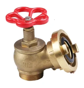 Brass Fire Hydrant Valve 2.5inch Landing Valve Brass Fire Fighting Valve