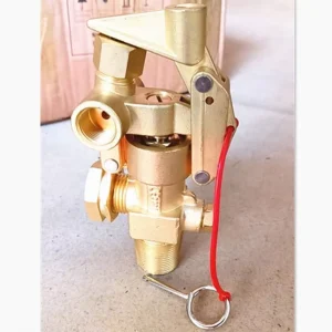 Brass Material 45KG CO2 High Pressure Fire Suppression System Valve Actuator for Class B Fires FM200 Gas Cylinder