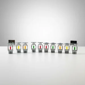 Brass Sprinkler Head Fire Sprinkler System CE Standard Response NPT BSPT Thread K8 ESFR Pendent Sprinkler