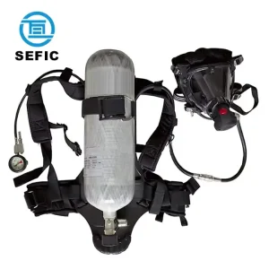 Breathing Apparatus SCBA Fire Fighting Equipment Carbon Fiber Cylinder