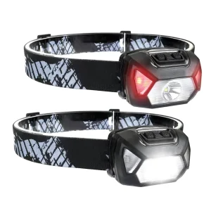Bright Beam Outdoor Camping Fishing Waterproof USB Rechargeable Headlight COB Motion Sensor LED Headlamp