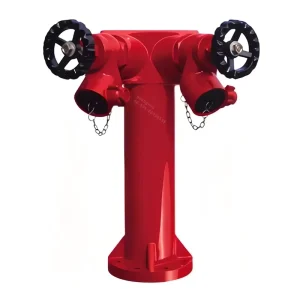 British Style DN100 Outdoor Fire Hydrant Wet Barrel Pillar Hydrant 2 Way Access Firefighting Fire Hose Reel