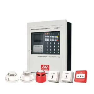 Building Protection LPCB Approved Addressable Fire Alarm System Control Panel with 324 Address