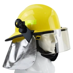 Bullard F3 Model Hard Hat Fire Rescue Fireman Fire Fighting Helmet Protective Gear for Dangerous Chemical Accidents