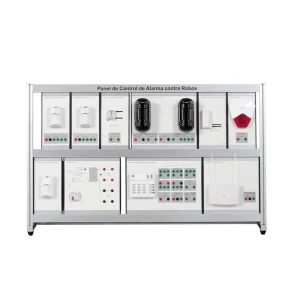 Burglary Alarm Control Panel Trainer System Trainer Technical Teaching Equipment Fire Alarm Trainer Educational Equipment