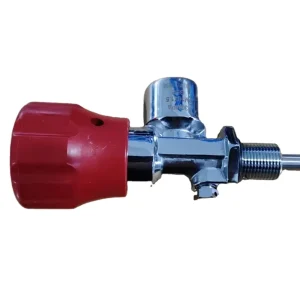 Burst Red Hand Wheel on SCBA 30MPA Cylinder Valve Firefighting Equipment Accessory