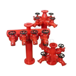 CA FIRE Ductile Cast Brass Bronze Fire Hydrant Fire Protection Pillar with Fire Hose