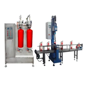 CC GF GF 2 Fire Extinguisher Line Stainless Steel Quick Filling Dry Powder 2400 Pieces 8h Output Durable
