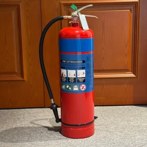 CE Approved 9 Liters AFFF Spray Foam Fire Extinguisher Steel Stainless Steel for Vehicle Emergency Safety Carl AS NZS Red Class