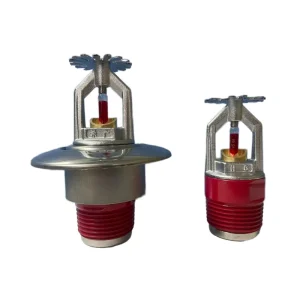 CE Approved ESFR Upright Fire Water Sprinkler System Copper Alloy 1” 4” Sizes 68 Firefighting Equipment Accessory
