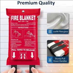 CE Approved Fire Resistant Blanket Supplier Fire Fighting Blanket Equipment