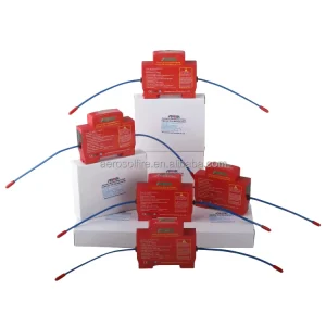 CE Certified DIN Rail Automatic Aerosol Fire Extinguishers for Electrical Cabinets Quick Response Enclosure Aerosol Fire System