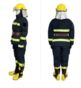 CE Certified Firefighter Suits Full Set Nomex Aramid Material Flame Retardant EN469 Standard Including Boots Gloves Helmets