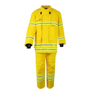 CE Certified Nomex IIIA Firefighter Suits EN469 Turnout Gear