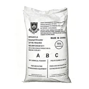 CE ISO Standard 75% ABC Dry Chemical Powder High Fire Extinguishing Efficiency for Class A B C Fires