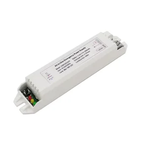 CE ROHS Approved LED Emergency Light Central Battery Inverter with Dual Output Plastic Case AC DC
