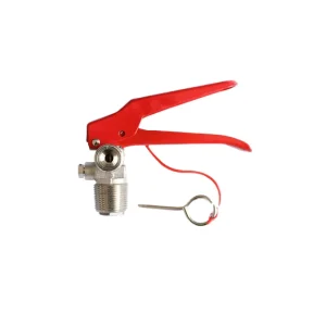 CE Type CO2 Fire Extinguisher Valve Side Spray Type for 4.5KG-7KG CO2 Firefighting Equipment Accessory
