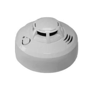CENBO Stand Alone Fire proof Photoelectric Smoke Sensor Ceiling Mounted Audible Visual Alarm Mercury free Battery 80 Sqm