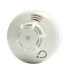 CENBO Wireless Ceiling-Mounted Analog Photoelectric Sensor Smoke Fire Detection Alarm Audible Visual Alert 80dB 80m