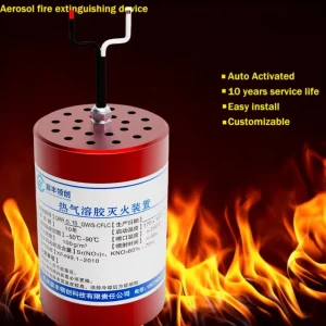 CFLC 100g Automatic Aerosol Generator Fire Suppression System for Industrial Manufacturing