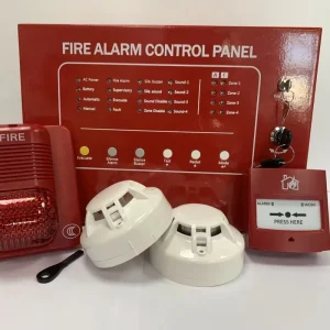 CFP2004 Conventional fire alarm control system with smoke heat Alarm detector controller
